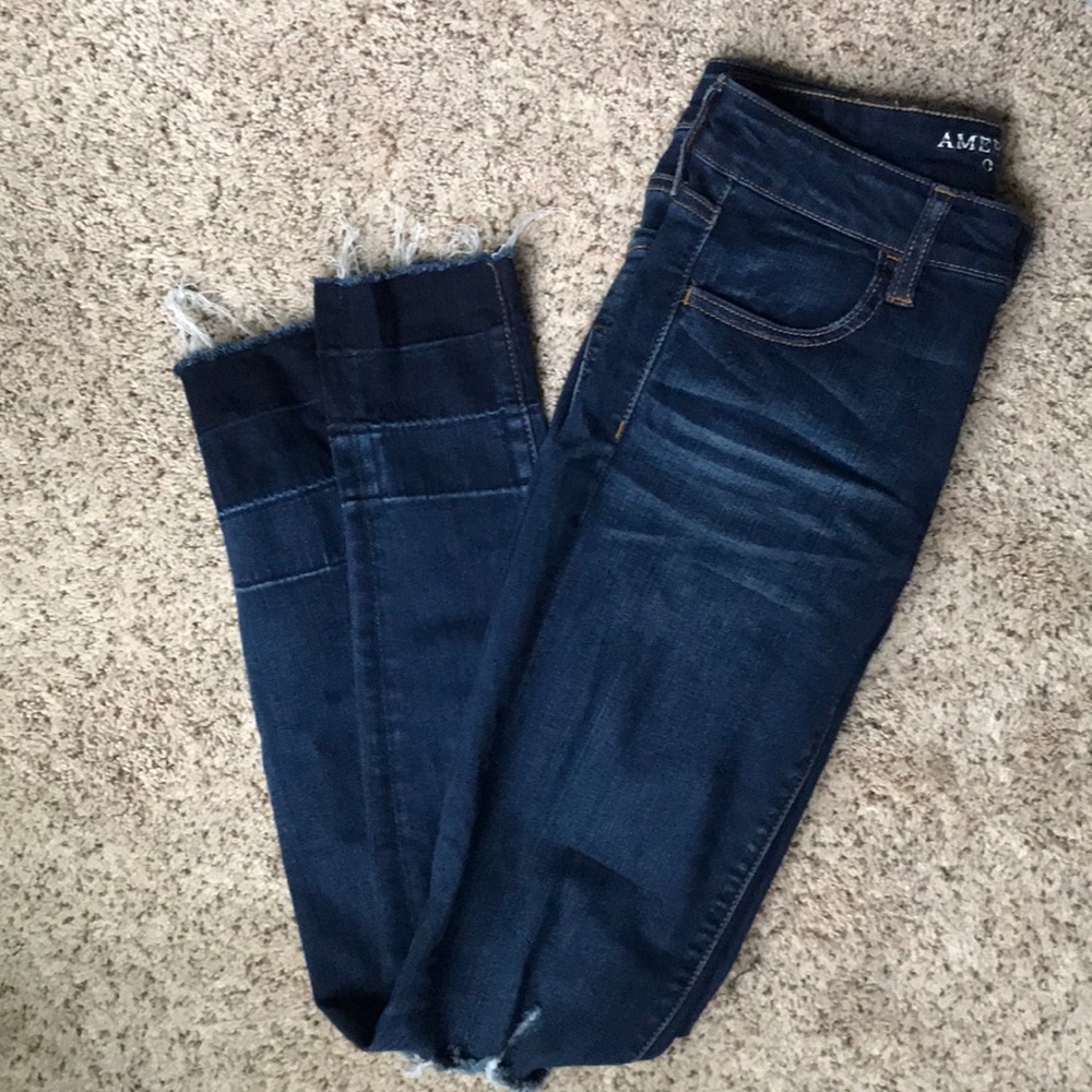 HOST PICK aeo ripped skinny jeans